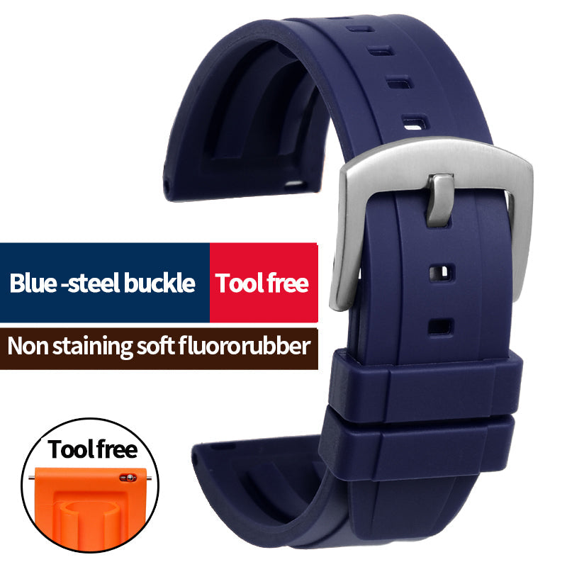 Quick Release Rubber Watch Strap