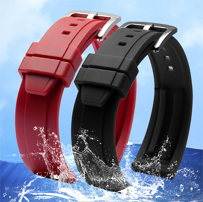 Quick Release Rubber Watch Strap