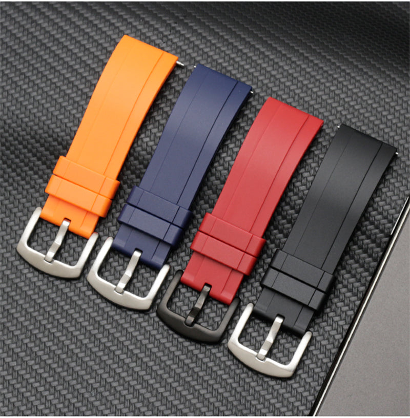 Quick Release Rubber Watch Strap