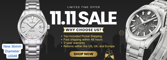 11.11 Shipping Day: Get Your Hands on Cronos Watches Now!