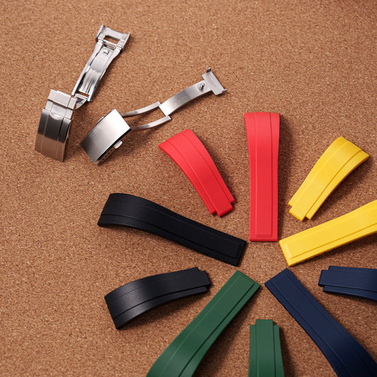 ★New Arrivals★Cut-to-Size TPU Rubber Watch Strap