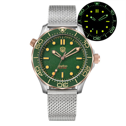 🔥EarlyBird🔥Seafarer WD007Q VH31 Titanium NTTD Dive Watch