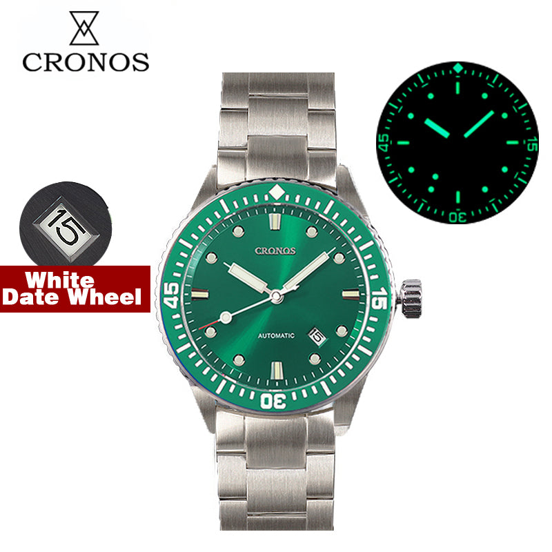 ★Limited Offer★Cronos Daily Men Automatic NH35 Watch L6011M