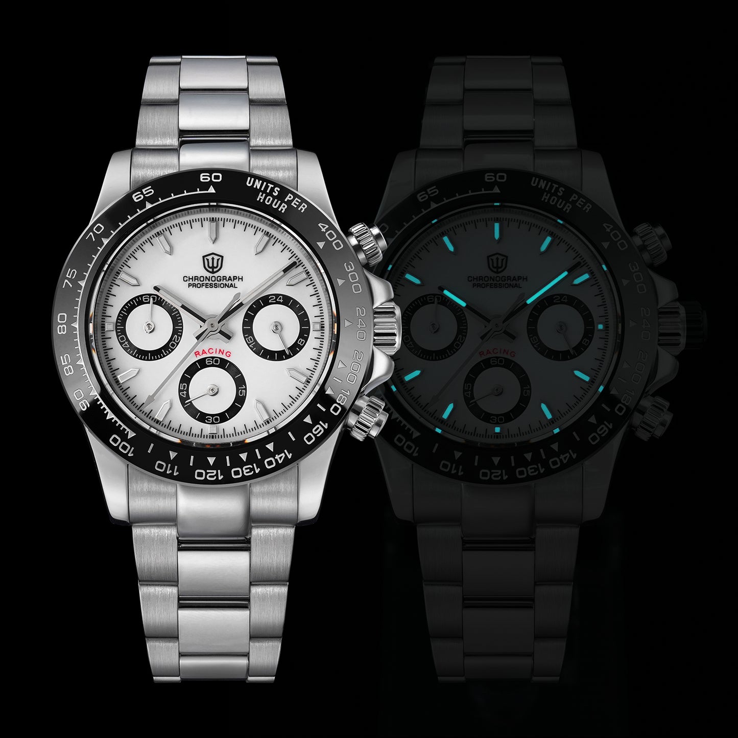Watchdives WD16500 38mm VK63 Chronograph Watch V2