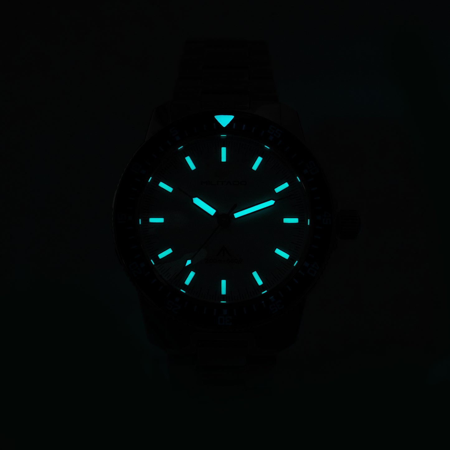 Militado 39.5mm Men Watch VH31 Sweeping Movt ML25