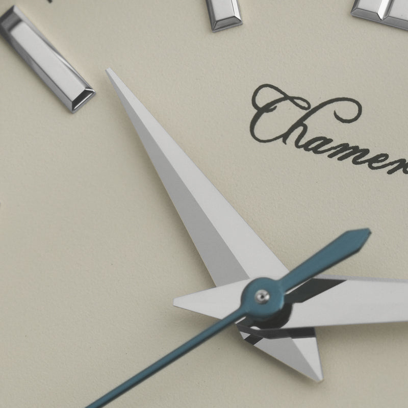 Chameri 37mm VH31 Sweep Second Quartz Watch GS03