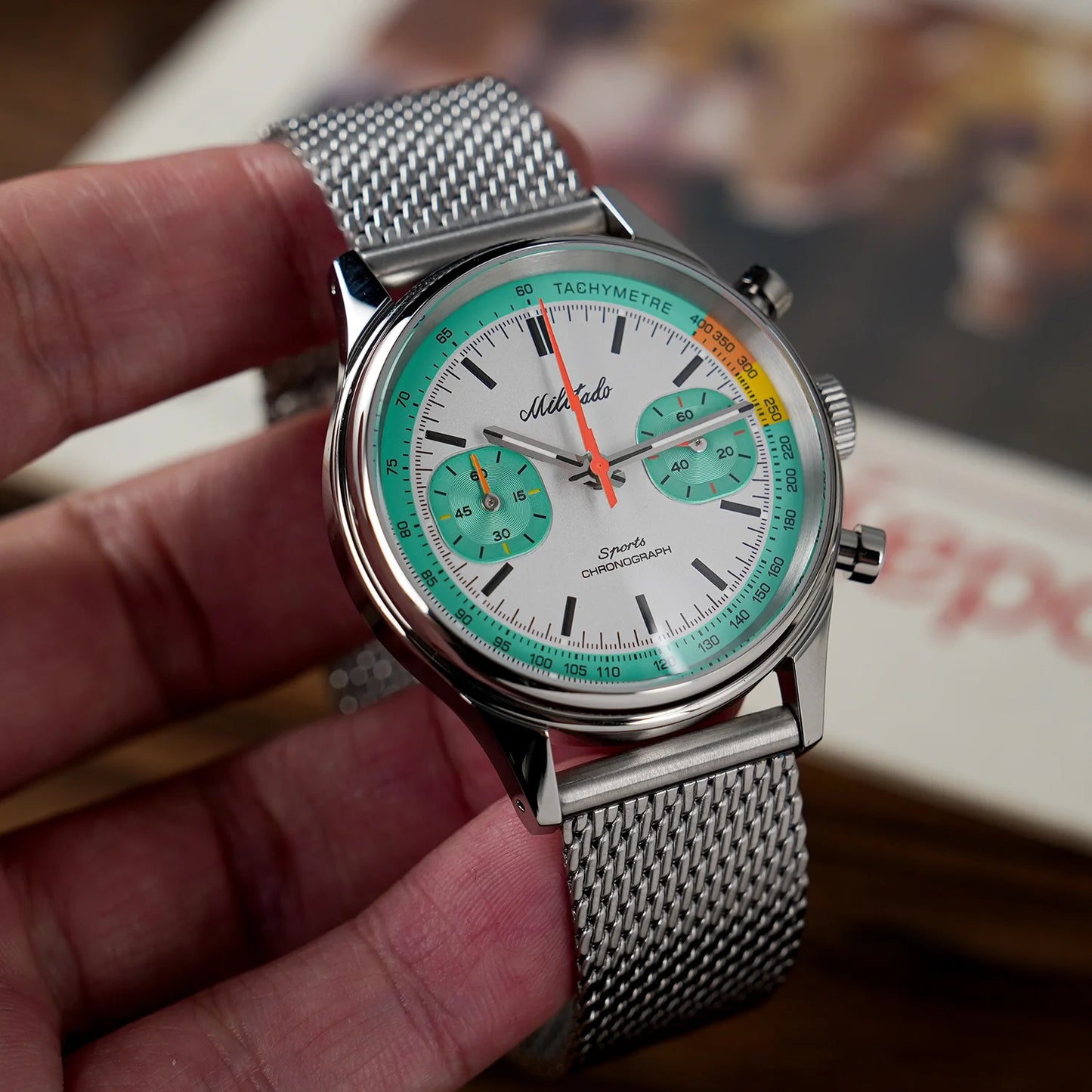 Militado Miyota 6S21 Chronograph Watch 40mm Men Watch ML23