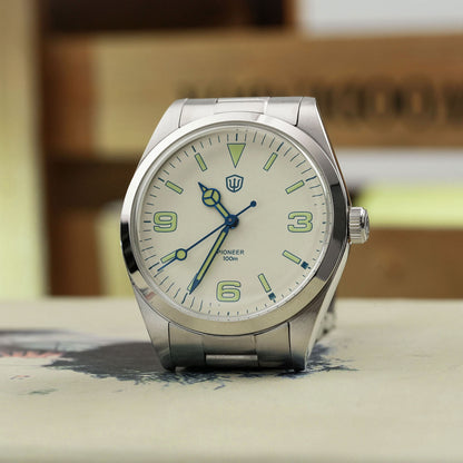 Watchdives WD1016 39mm VH31 Explore Men Watch