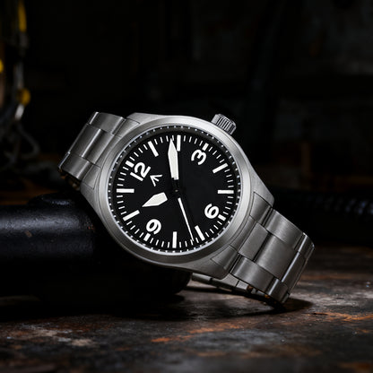 Militado 38mm Military Watch Vintage Field Watch 369 Dial ML08