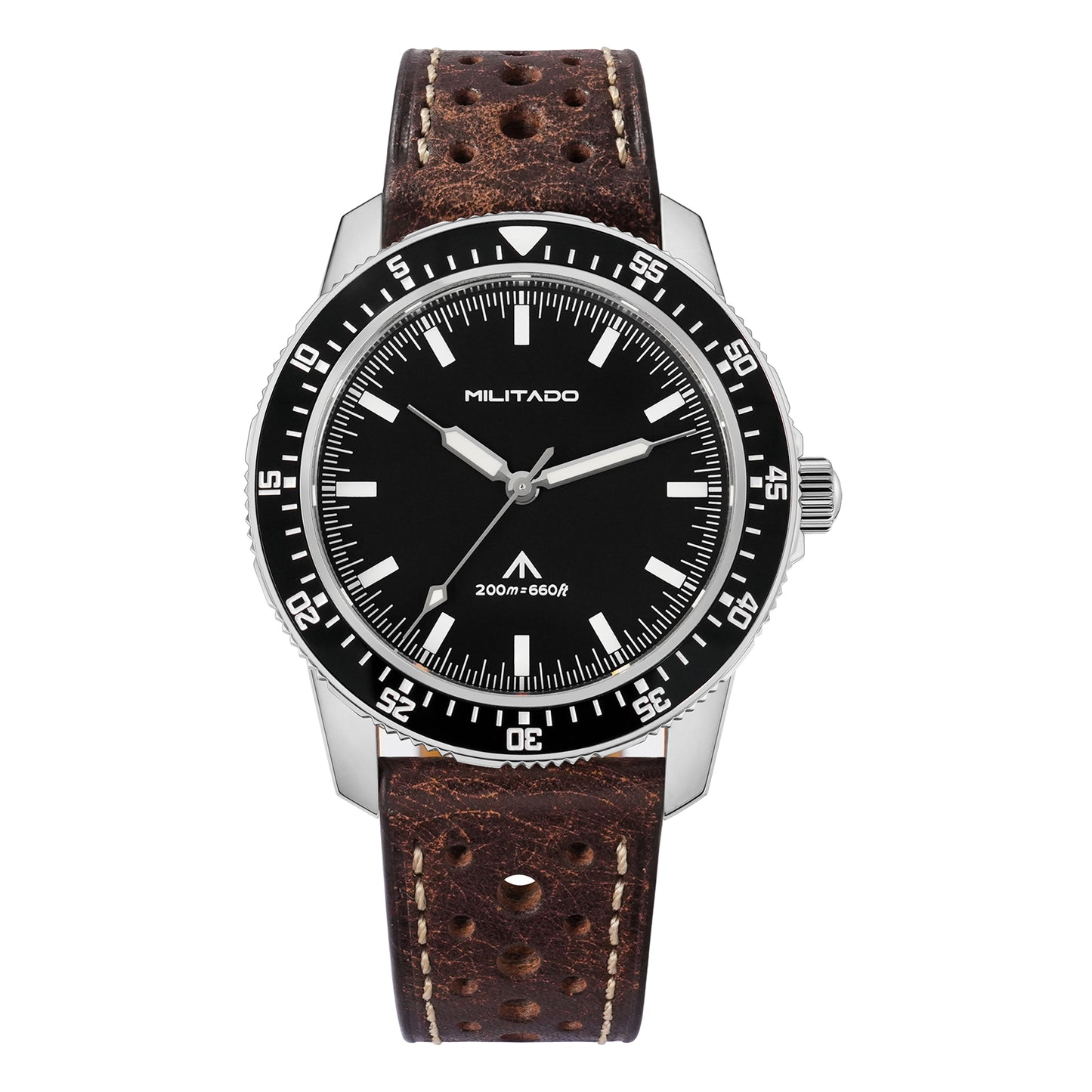 Militado 39.5mm Men Watch VH31 Sweeping Movt ML25