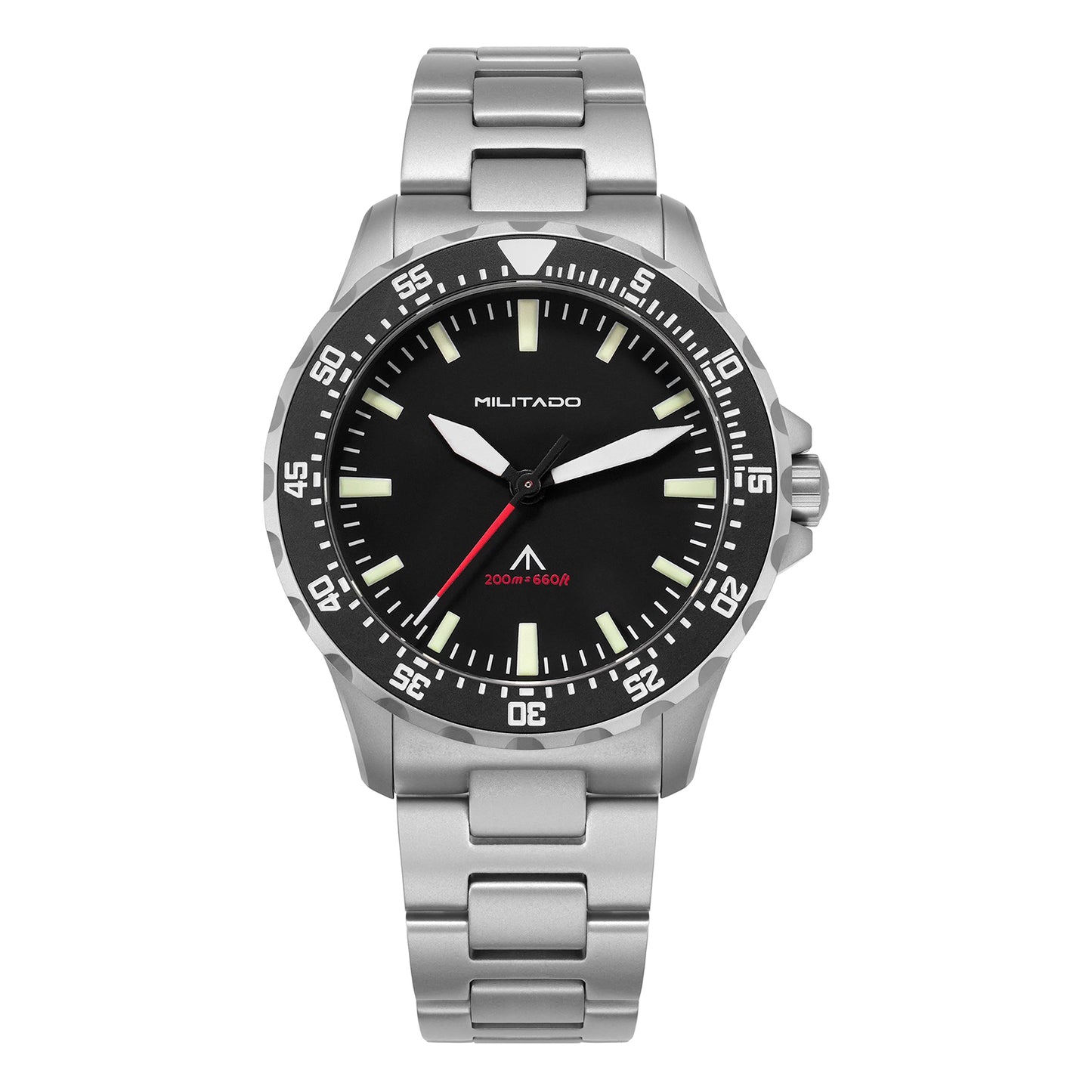 Militado ML16 39mm Sapphire Quartz Field Diver Watch