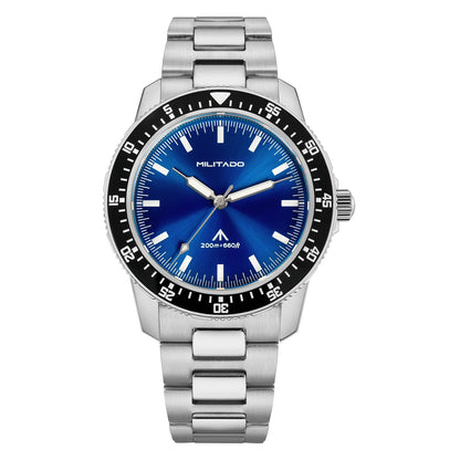 Militado 39.5mm Men Watch VH31 Sweeping Movt ML25