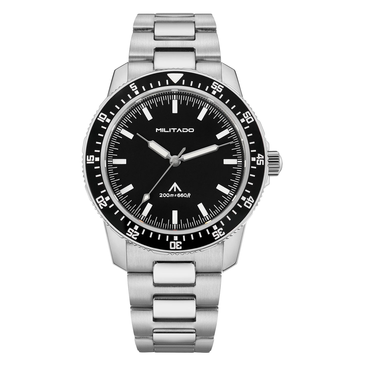 Militado 39.5mm Men Watch VH31 Sweeping Movt ML25