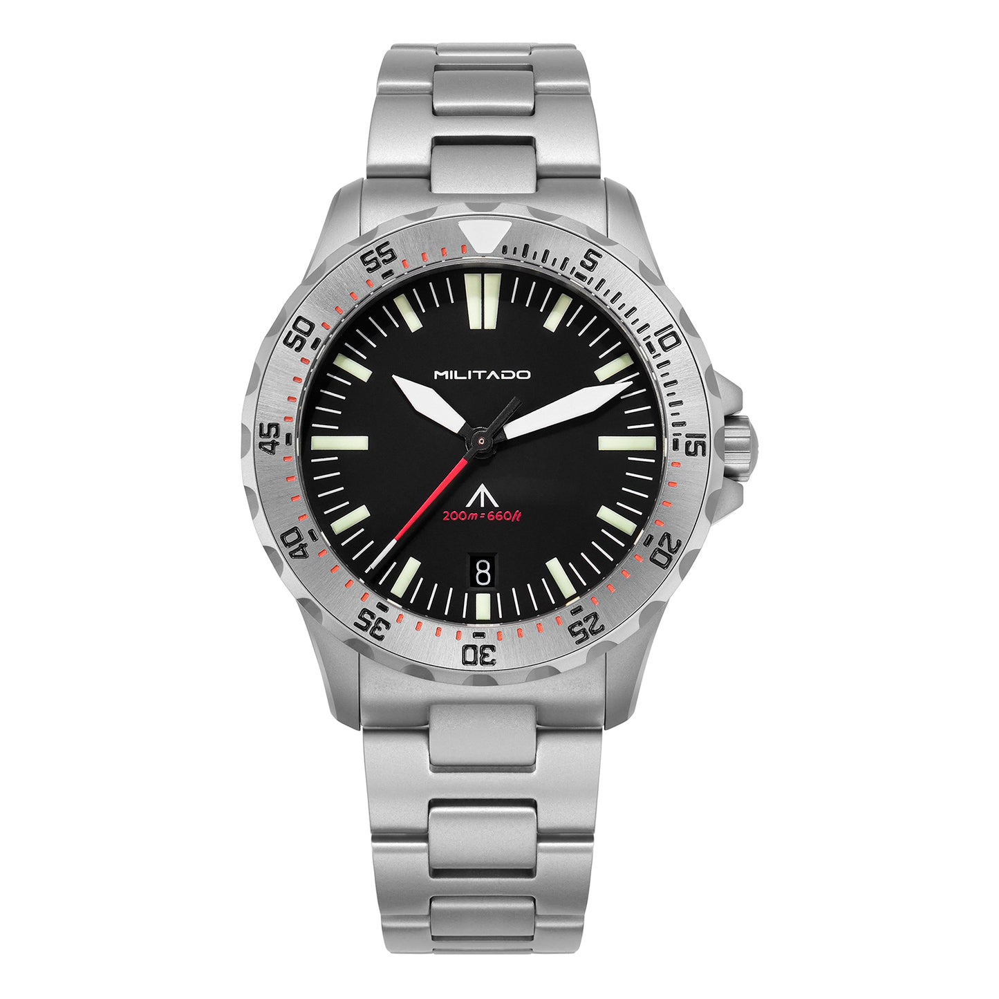 Militado ML16 39mm Sapphire Quartz Field Diver Watch
