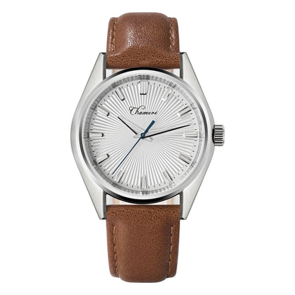 Chameri 40mm VH31 Quartz Sweep Second Watch GS05