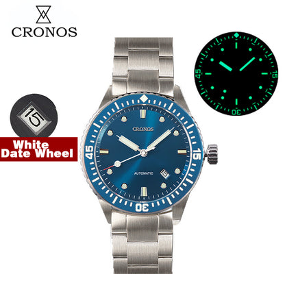 ★Limited Offer★Cronos Daily Men Automatic NH35 Watch L6011M