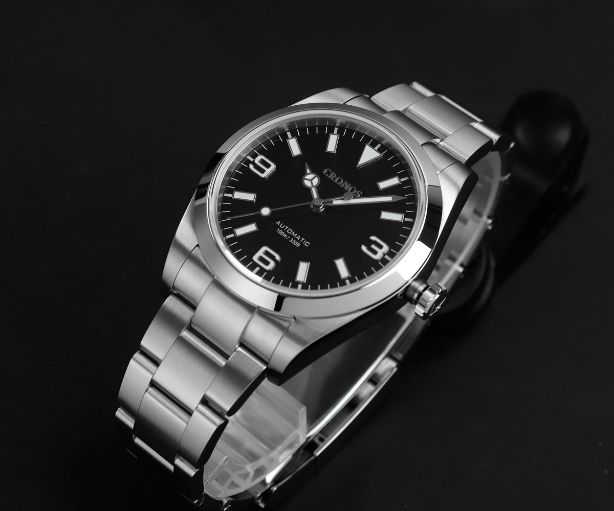 Cronos 39mm Explore PT5000 Dive Watch L6031