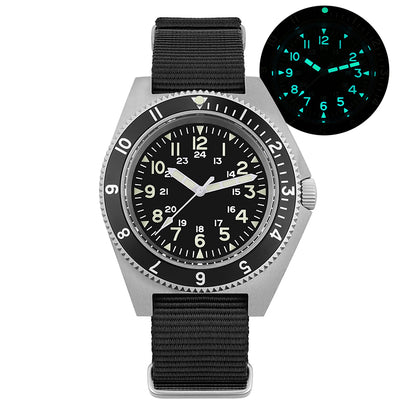 Watchdives WD1972 VH31 Military Dive Watch V2