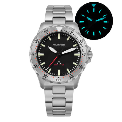 Militado ML16 39mm Sapphire Quartz Field Diver Watch