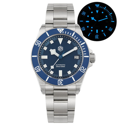 Watchdives x San Martin ST2130 Titanium 39mm Dive Watch SN0121TE