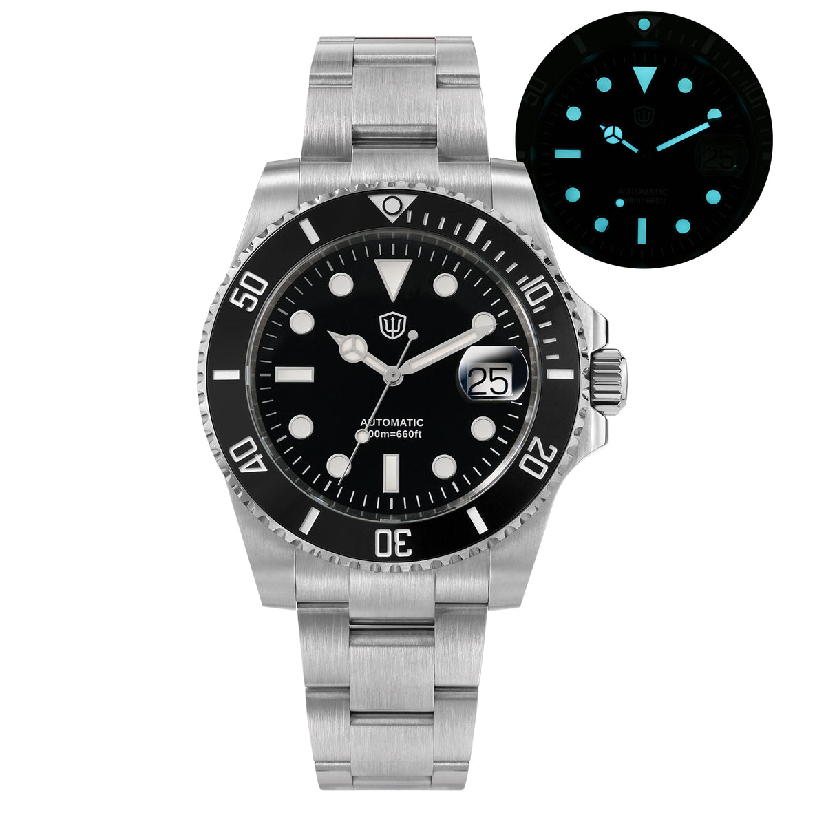 Watchdives WD5512B ST2130 Sub Diver Watch