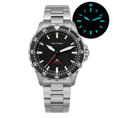 Militado ML16 39mm Sapphire Quartz Field Diver Watch