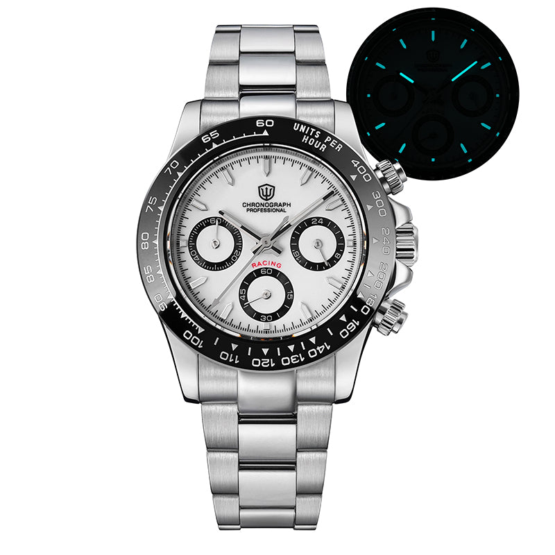 Watchdives WD16500 38mm VK63 Chronograph Watch V2 – Cronos Watch Store