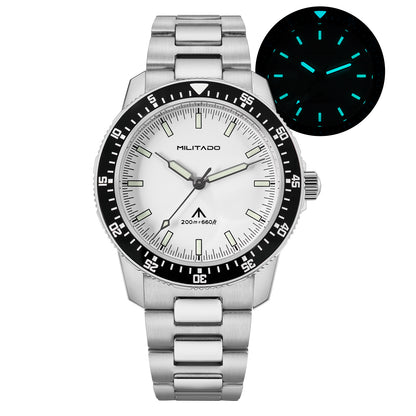Militado 39.5mm Men Watch VH31 Sweeping Movt ML25