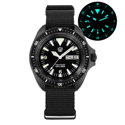 Watchdives WD1980 VH31 Military Diver Watch V3