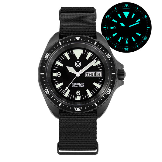 Watchdives WD1980 VH31 Military Diver Watch V3