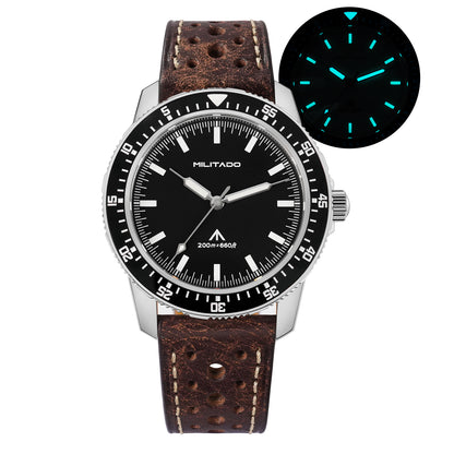 Militado 39.5mm Men Watch VH31 Sweeping Movt ML25
