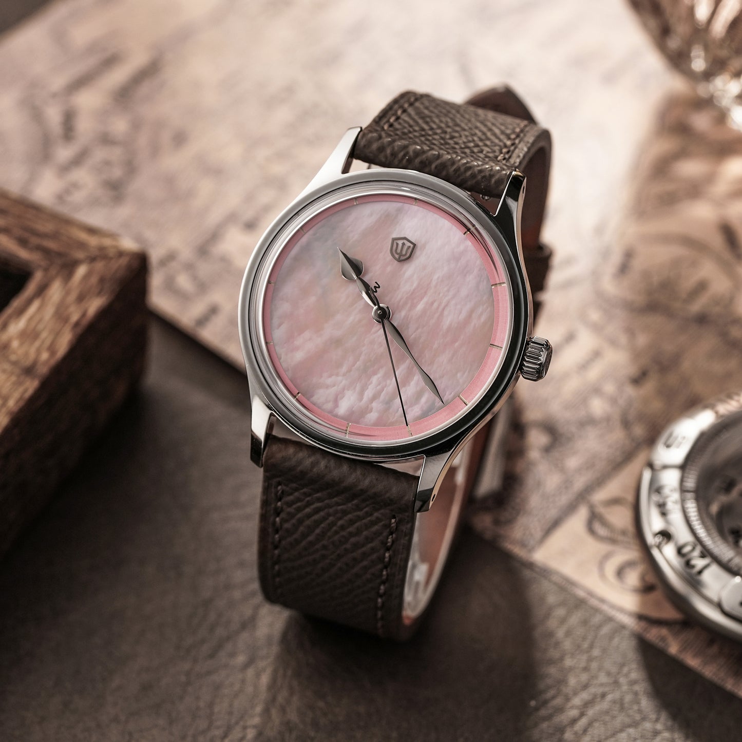 WDC Premier WD2008 36.5mm VH31 Dress Watch