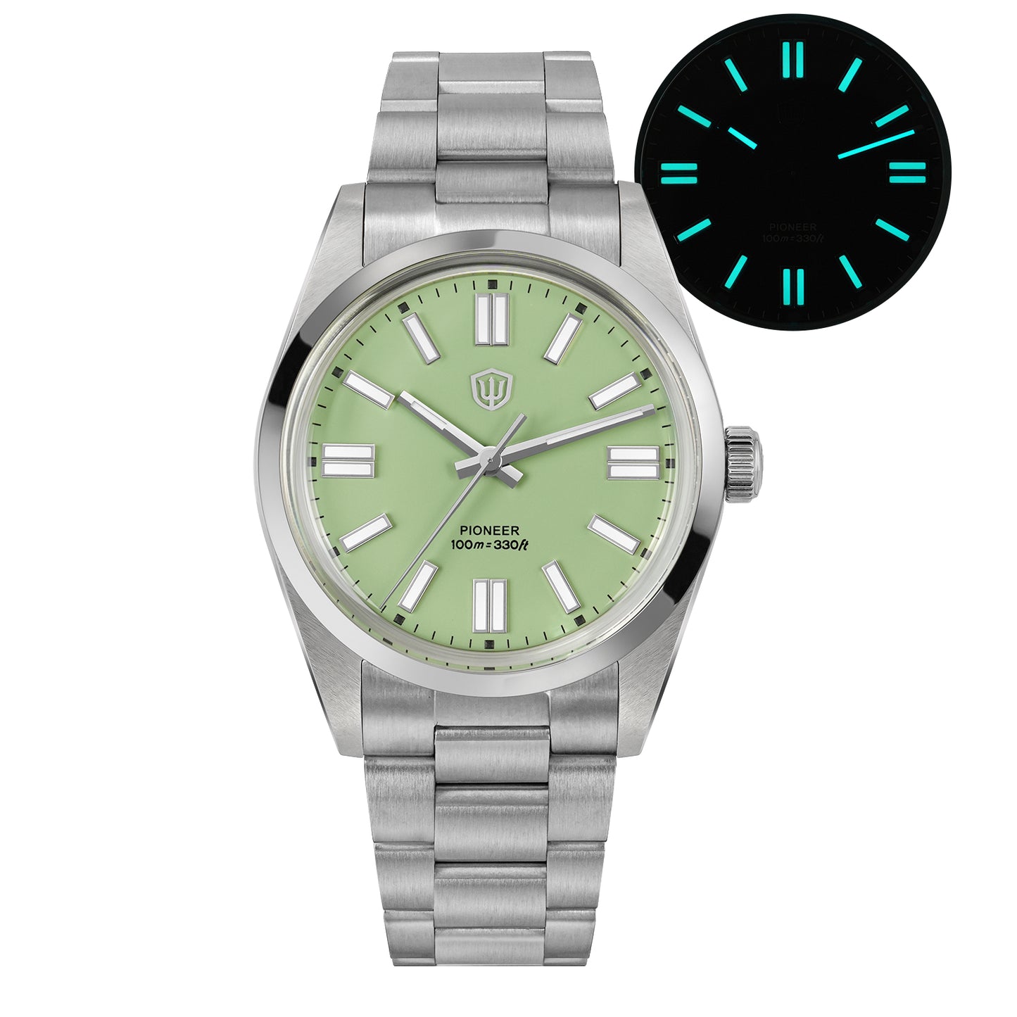 Watchdives WD1016B 37mm Pioneer VH31 Men Watch