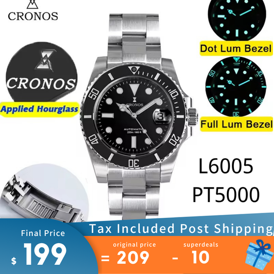 Cronos Sub Dive Watch – Cronos Watch Store