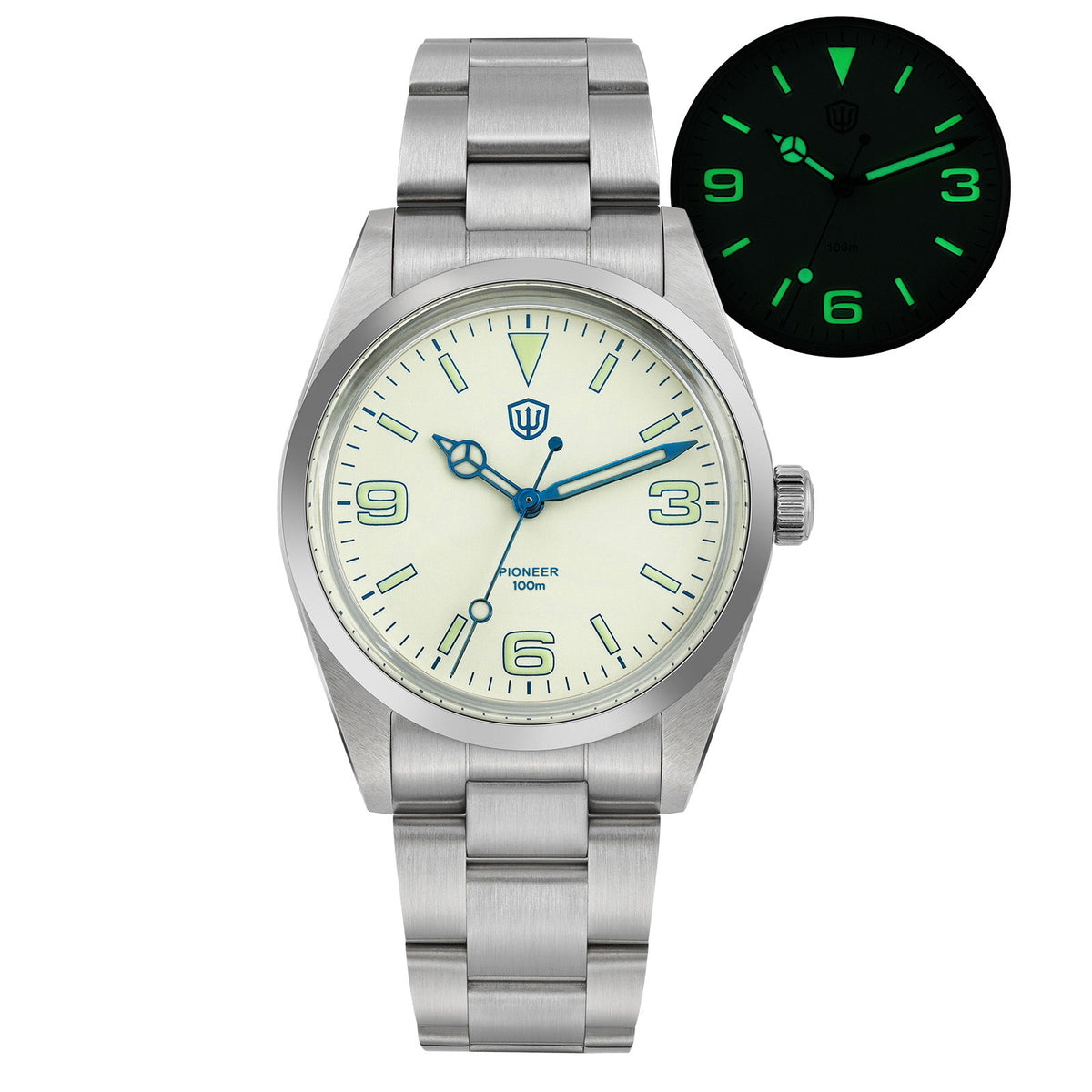 Watchdives WD1016 39mm VH31 Explore Men Watch