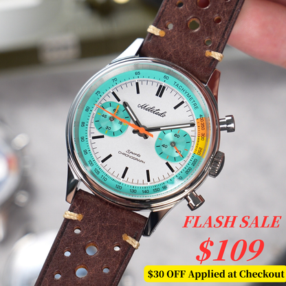 Militado Miyota 6S21 Chronograph Watch 40mm Men Watch ML23