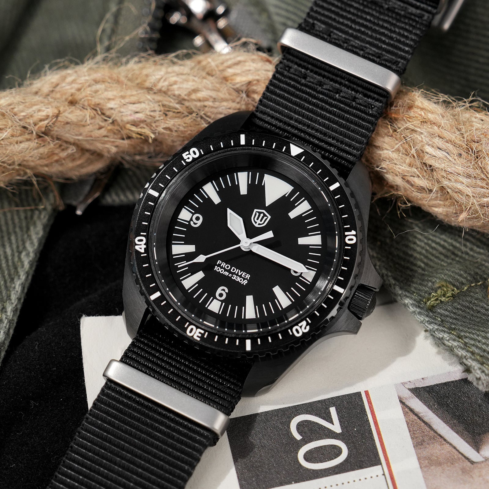 Watchdives WD1980 VH31 Military Diver Watch V3 – Cronos Watch Store