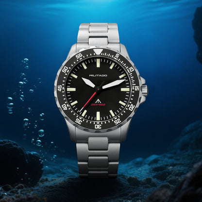 Militado ML16 39mm Sapphire Quartz Field Diver Watch