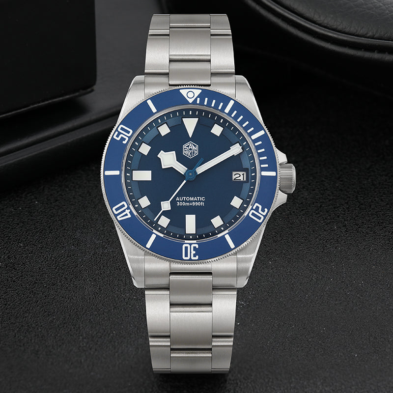 Watchdives x San Martin ST2130 Titanium 39mm Dive Watch SN0121TE