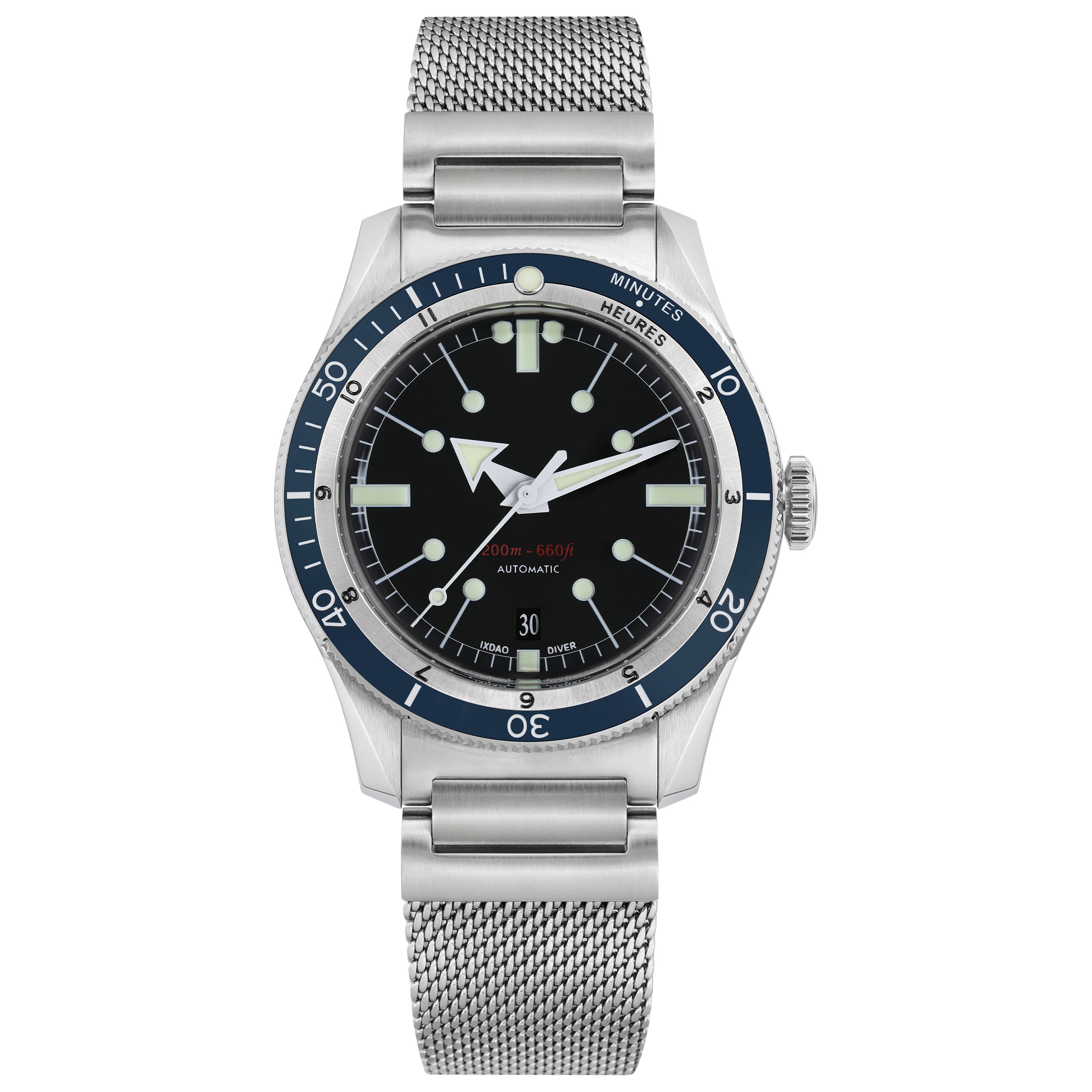 IXDAO 5305 Elegant Professional Dive Watch V3 – Cronos Watch Store