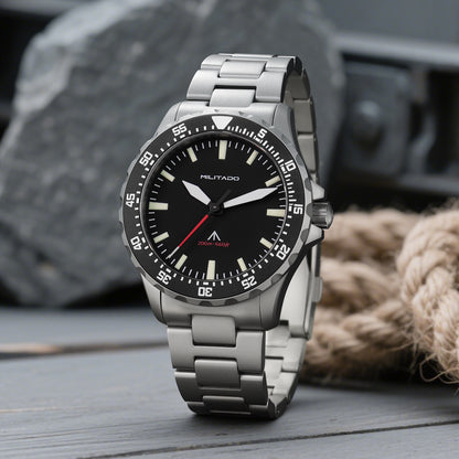 Militado ML16 39mm Sapphire Quartz Field Diver Watch