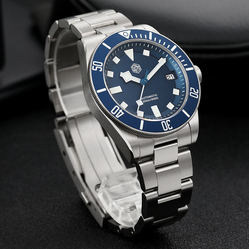 Watchdives x San Martin ST2130 Titanium 39mm Dive Watch SN0121TE