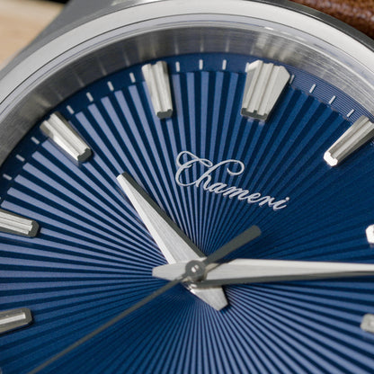 Chameri 40mm VH31 Quartz Sweep Second Watch GS05
