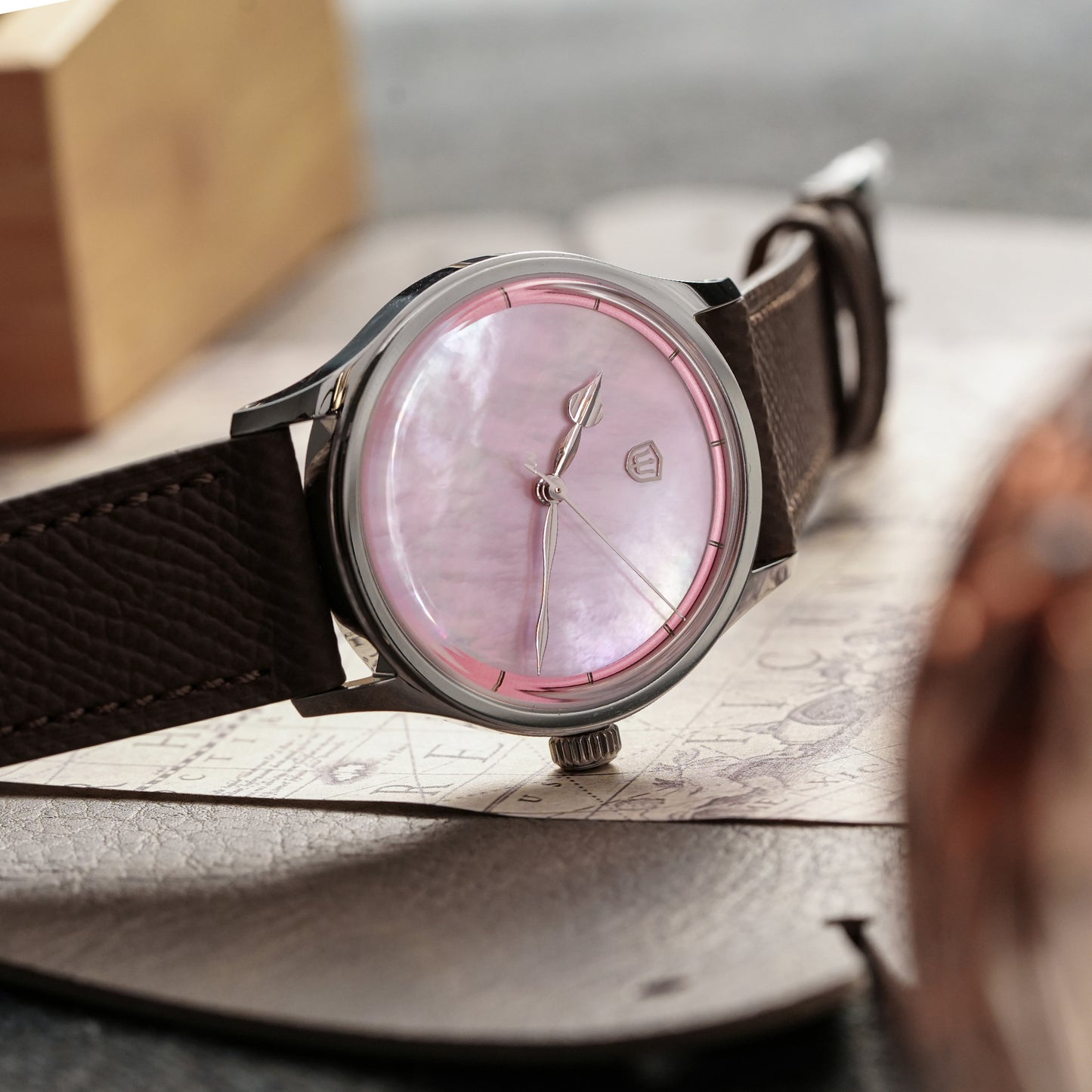 WDC Premier WD2008 36.5mm VH31 Dress Watch