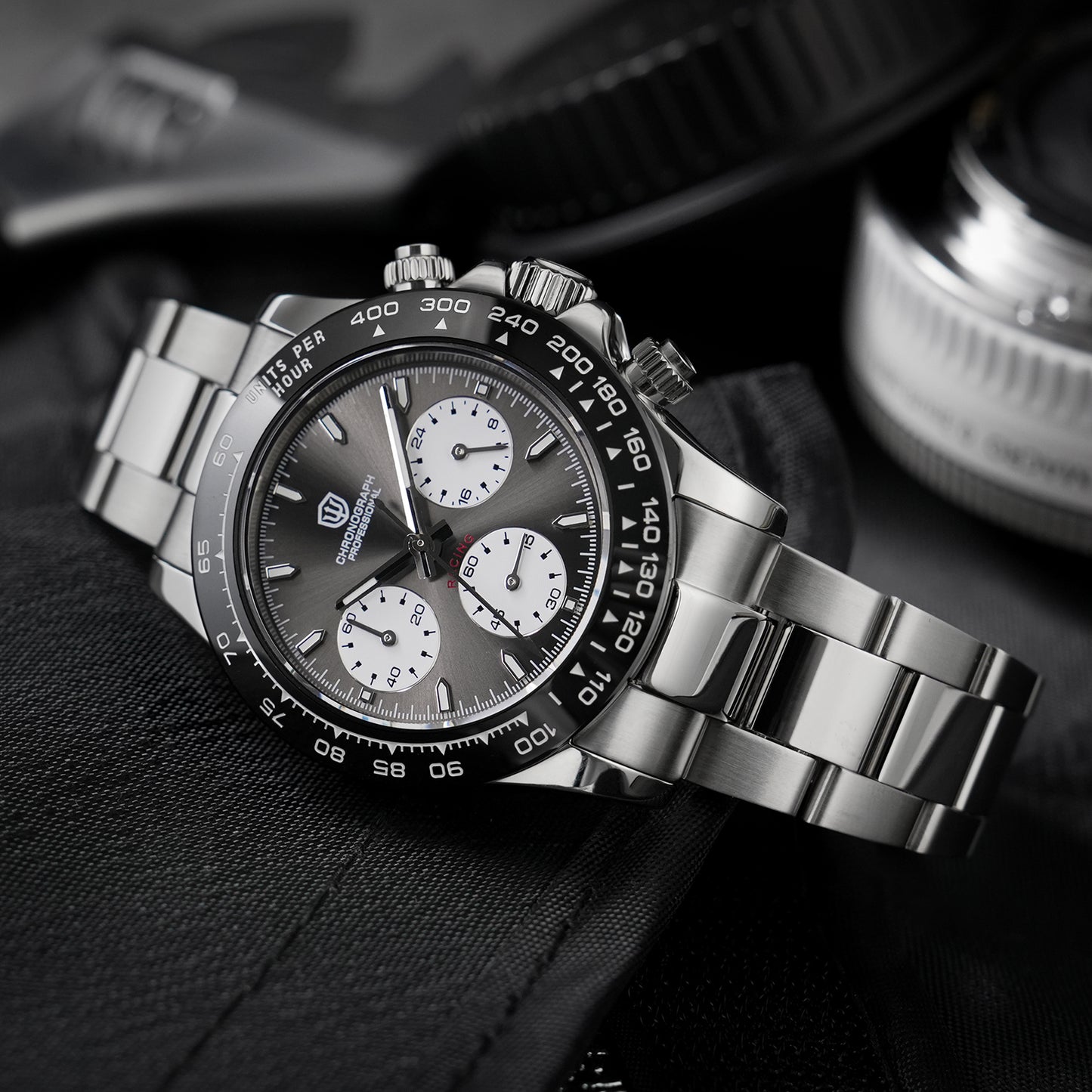 Watchdives WD16500 38mm VK63 Chronograph Watch V2