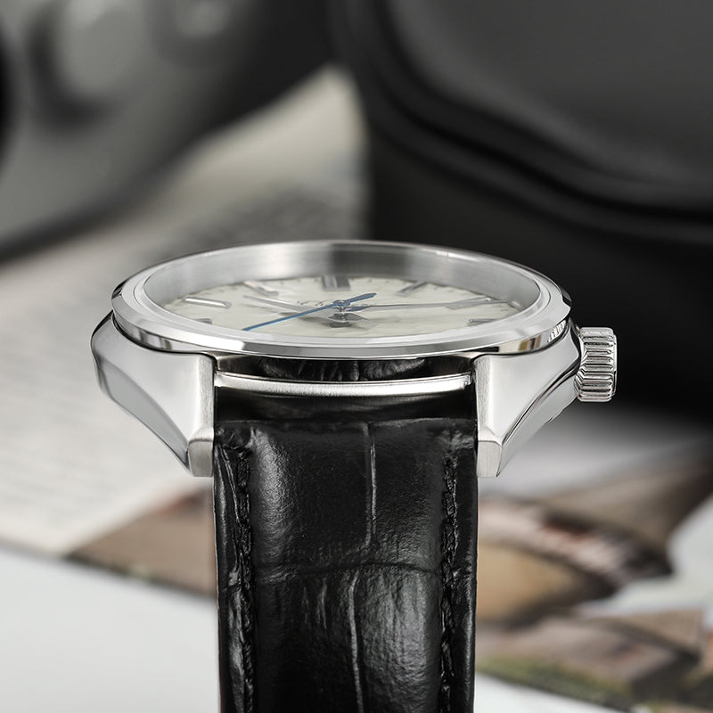 Chameri 40mm VH31 Quartz Sweep Second Watch GS02