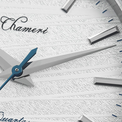 Chameri 40mm VH31 Quartz Sweep Second Watch GS02