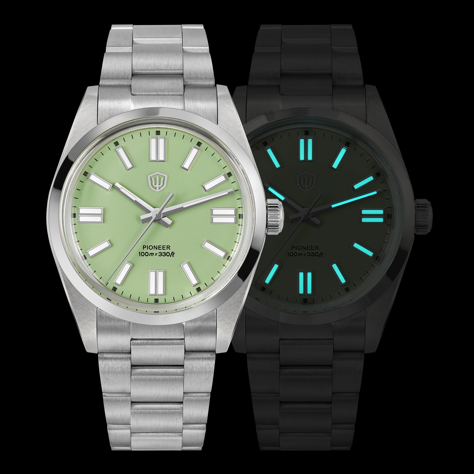 Watchdives WD1016B 37mm Pioneer VH31 Men Watch – Cronos Watch Store