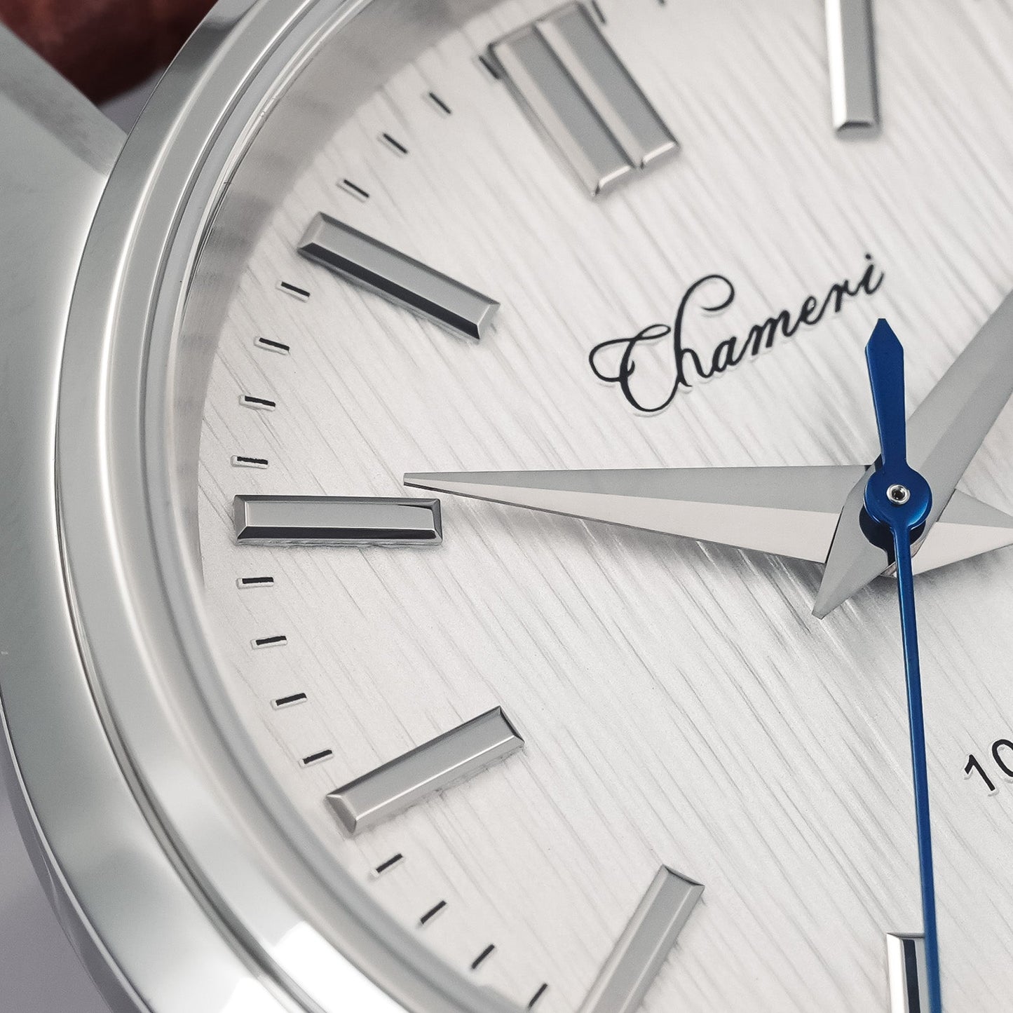 Chameri 37mm VH31 Sweep Second Quartz Watch GS04