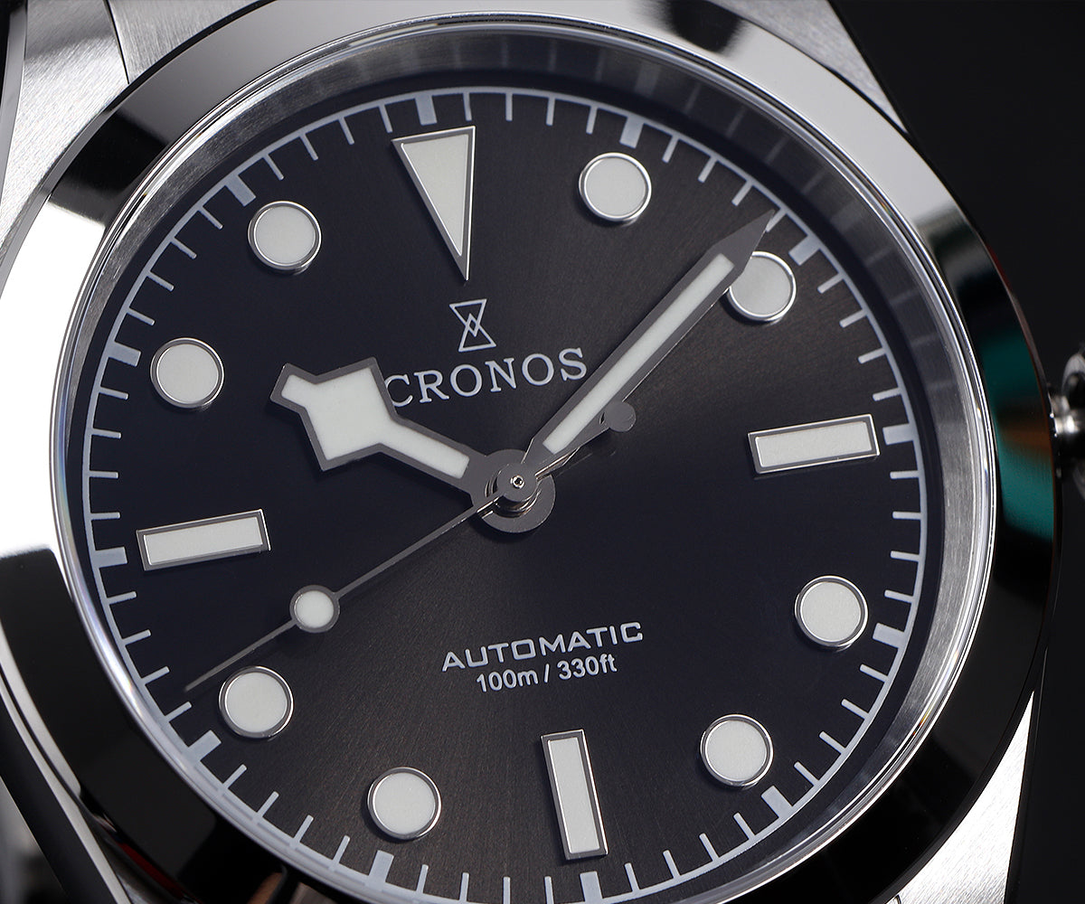 Cronos 39.5mm Snowflake Automatic PT5004 Miyota9015 Men Watch L6055 L6056